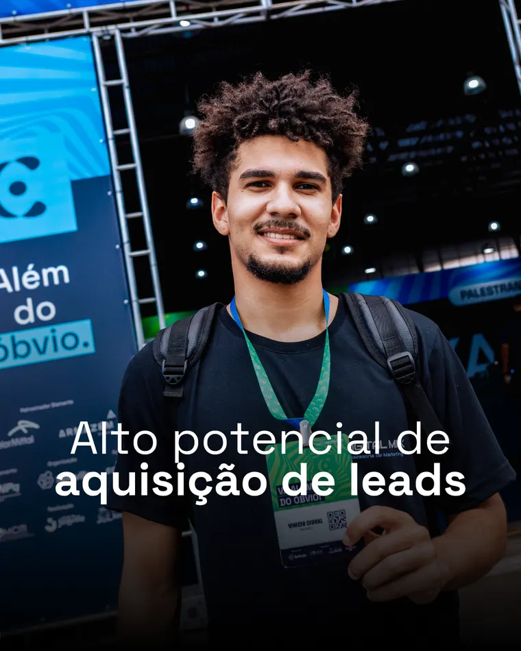 Alto potencial de aquisição de leads